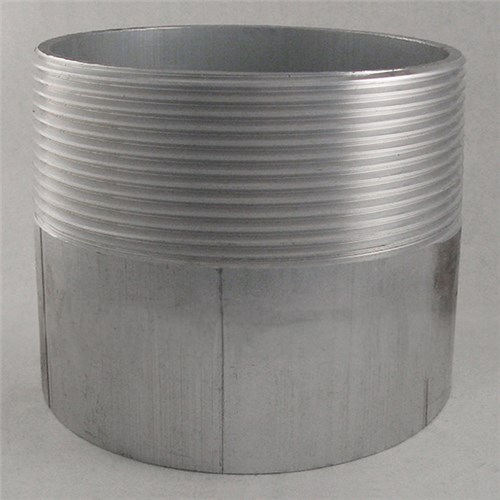 TOE Nipple Aluminum 4 x 4-1/2