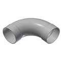 Belled Bend LR 90 Steel 2-1/2