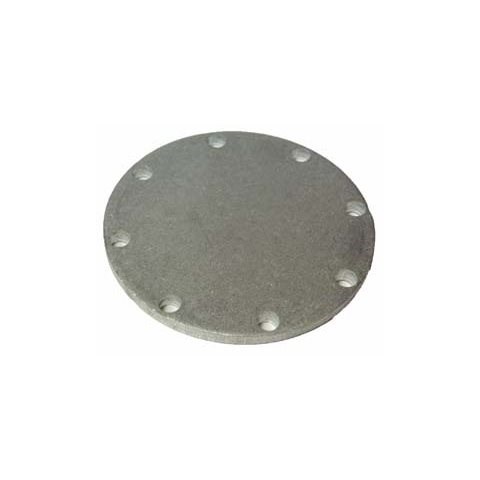 TTMA Round Blind Flange 8-Hole Alum 4 in