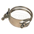 CCW Spiral Double Bolt Clamp 5 Inch