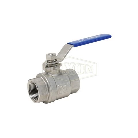 2-PC Ball Valve SS Threaded F/P 1-1/4