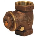 Swing Check Valve, Brass 3 Inch