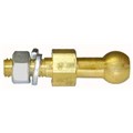 Static Stud 5/8 Brass Ball with Nut