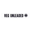 Decal - ROTO TAG Regular Unleaded