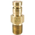 Male Test Port Adapter Brass 1/4 NPT